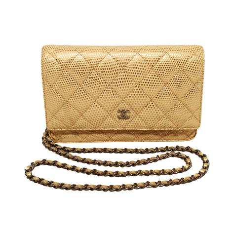 chanel lizard replica woc|chanel woc bag authentication.